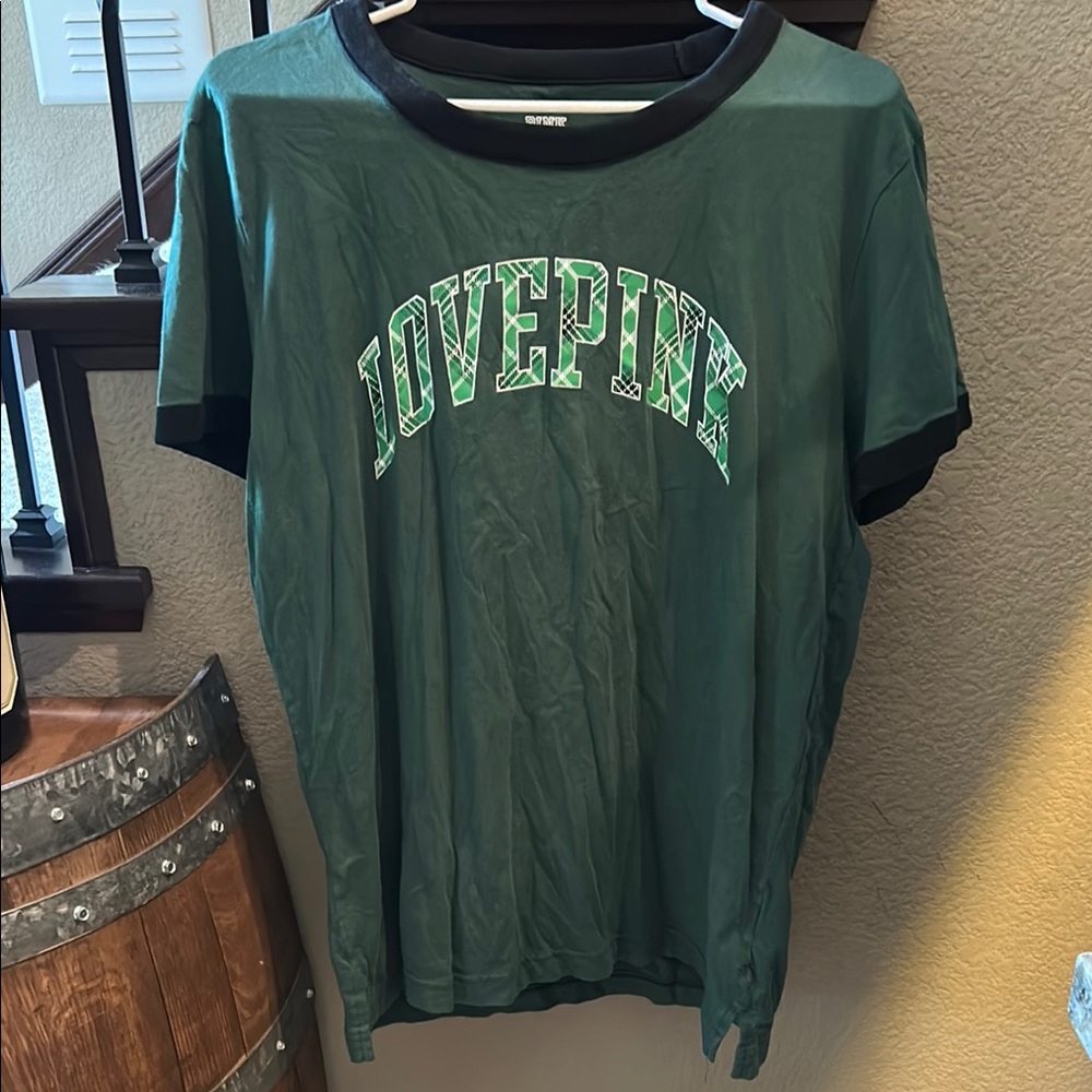 Green LOVE PINK T-Shirt